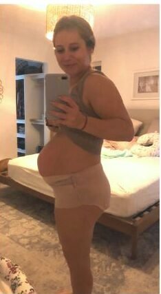 postpartum belly right after birth